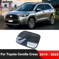 Gas Fuel Tank Cover Trim For Toyota Corolla Cross 2019-2025 Car Oil Filler Cap Overlay Accessories