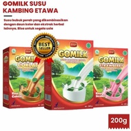 [PAKET 3 BOX] SUSU GOMILK 200 GRAM Susu Kambing Etawa Plus Herbal 200gr / Susu Gomilk Susu Etawa Bub