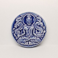 泽渡金【背面龙婆托】大法会开光 BE2550【泰国佛牌 Thai Amulets】