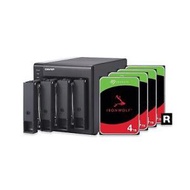 QNAP 4 Bay DAS (USB Type-C) with 12TB Storage Capacity, Preconfigured RAID 5 ...