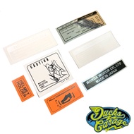 Sticker stiker detail pelengkap honda c70 supercup c700 c800 astrea 800