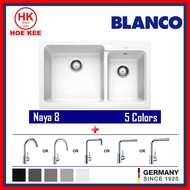 (Bundle) Blanco Naya 8 Kitchen Sink + Blanco Kitchen Sink Mixer Chrome