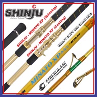 (20-40KG) Shinju Minato XP Fishing Boat Heavy Duty Spinning Casting Fishing Rod Pancing Bot Saltwate