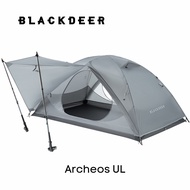 BLACKDEER Archeos UL Khemah 2 Person 3-Season Hiker Tent 1.69kg | Dual Awning | Silicone Fabric