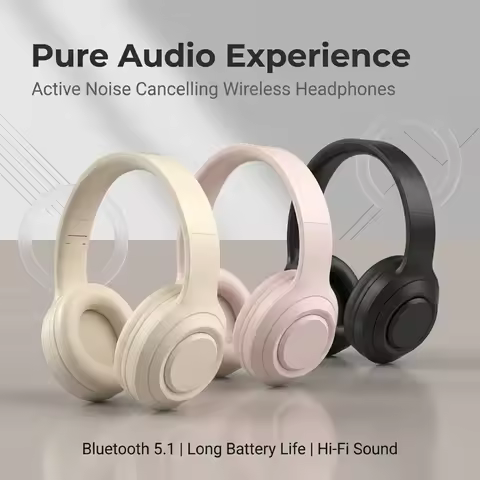 M5 Over Ear HIFI Stereo Headsets Wireless Bluetooth 5.3 Headphones Sports Gaming Earphones Support T