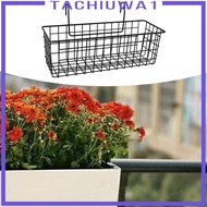 [Tachiuwa1] Balcony Flower Pot Holder Patio Planter Railing Shelf Plant Pot Rack Stand