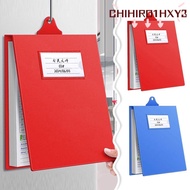 CHIHIRO1HXY3 Office Visitor Record Folder, Vertical Hanging A4 Folder, Portable Reusable Thickened T