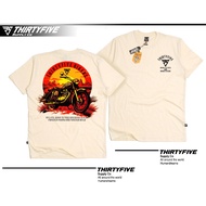 BOYS' SHOOTING CREAM T-SHIRT AGES 7-8-9 YEARS COOL KIDS' T-SHIRT