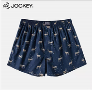 กางเกงขาสั้นผ้าฝ้ายแท้สำหรับผู้ชาย Jockey ใส่สบาย กางเกงขายาวลำลอง กางเกงขายาวสำหรับนอน กางเกงขายาวล