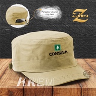 Topi Komando Consina / Topi Komando Logo Sablon Dewasa | Zahira Fashion 99