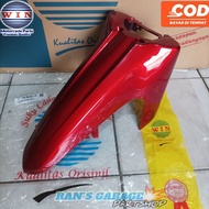 MERAH WIN FRONT FENDER a B YAMAHA VEGA ZR 5D9 MAROON RED COLOR FRONT FENDER MAROON WIN BRANDOriginal