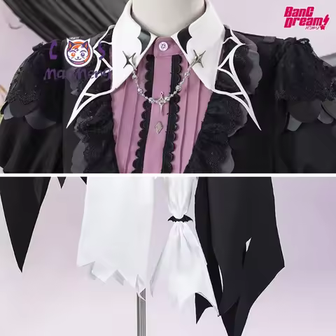 Nyubara Reona RAS Anime BanG Dream! Cosplay Costume Halloween Christmas Girl Sweet Maid Dress Lolita