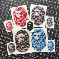 Sticker Bape beruk Pantul cahaya