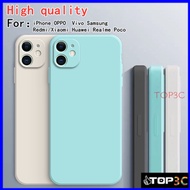Casing  iPhone 11 casing iPhone 12 iPhone 11 pro max iPhone 12 pro max Solid Phone Case YT