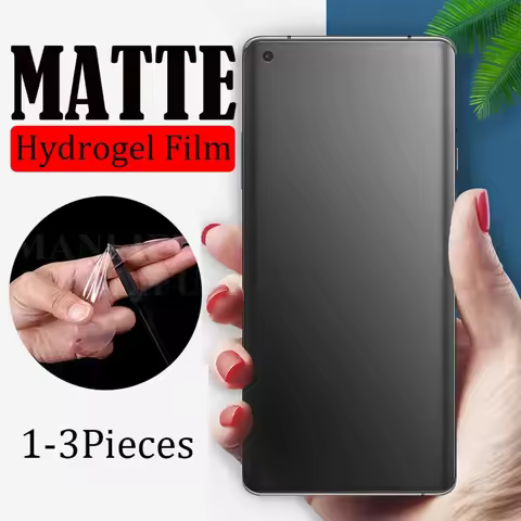 Matte Hydrogel Film on the Screen Protector For OnePLus 7T 8T 10 11 Pro Full Cover Soft Screen Prote