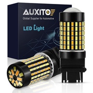 2X AUXITO 3157 Dual Color Switchback White/Yellow 120-LED Turn Signal Light Bulb