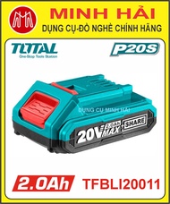 TOTAL – Pin Lithium-ion P20S 20V/2.0Ah. Model: TFBLI20011
