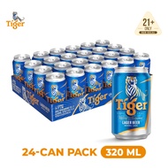 Tiger Lager Beer Can 5.0% Alcohol (24 x 320ml)