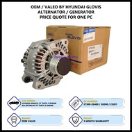 Hyundai Sonata YF Theta 2 Engine / Kia Optima K5 Theta 2 Engine Oem Valeo Alternator (37300-2G400 / 