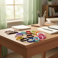 50pcs Monochrome Keychain Rings/DIY Lobster Hook Rings