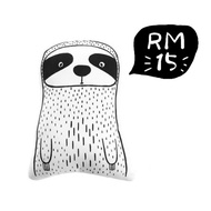 Animal pillow/throw pillow/dinosaur pillow/sloth pillow/huge pillow animal