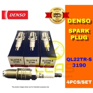 100% Original Denso Spark Plug (Copper Cored & U-Grooved) for Perodua Kancil Turbo L2 and L2S - QL22