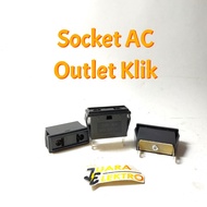 Click AC Outlet Socket | Socket (Stop Kontak) To Box Outlet