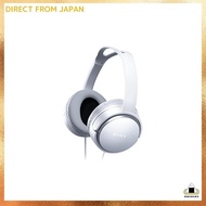 Sony Headphone MDR-XD150: Closed type for indoor use (TV, audio) White MDR-XD150 W
