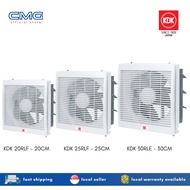 KDK 2-Way Reversible Wall Mounted Exhaust Ventilating Fan with Louver KDK 20RLF (20cm) / 25RLF (25cm) / 30RLE (30cm)