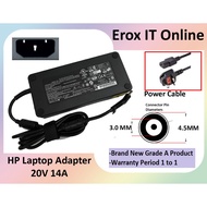 H 280W 20V 14A  4.5*3.0mm OMEN Gaming TPN-LA27 TPN-CA26 A280A011P Laptop Adapter Charger for 16-WF 1