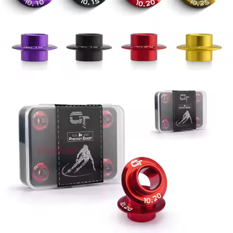 8Pcs Bearing Spacer High 10.1mm 10.15mm 10.2mm 10.25mm Roller Skate Skateboard Wheel Replacement Bea