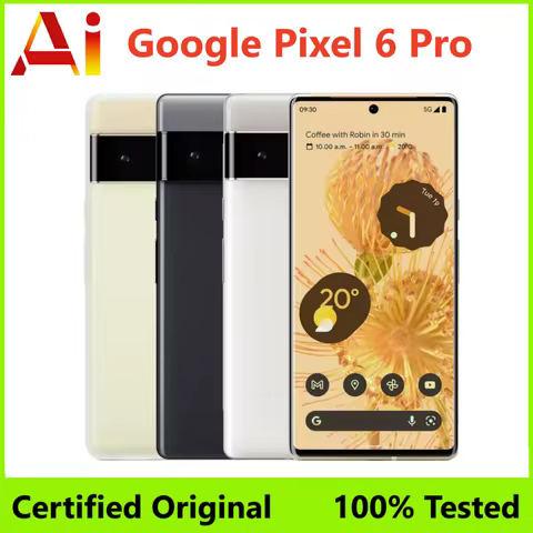 Google Pixel 6 Pro 6Pro 6.71" 12GB RAM 128/256/512GB ROM NFC Octa Core Google Tensor Original Unlock