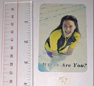 黎瑞恩 100 marks card (保存良好，十分新淨) 九十年代收藏卡， Yes 咭 size