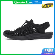 Keen Unique Black Womens Sandals (Knso5E001Bk)