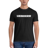 Liebherr Group Company Mobile Crane Truck Excavator Casual Tshirts Big Discount