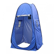 Silver-coated, anti-seeing mobile dressing room D01-100 - 1.95m x 1.2m x 1.2m