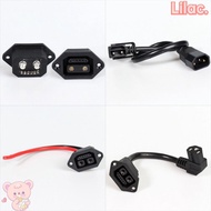 VIOLETLILAC Charger Connector With Wire Professional 2+6 E-Bike Lithium Battery Charging