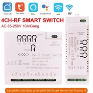 12V 4-port remote control switch using 1-way 12V DC power (electricsmart)