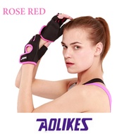 Găng tay thể thao tập Gym tập tạ tập xà đơn AOLIKES YE-1678