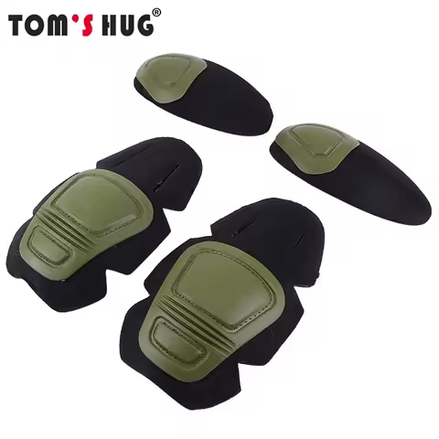 Tom's Hug g2 g3 Frog Suit Knee Pads Tactical Elbow Support Paintball Airsoft Kneepad Interpolated Kn
