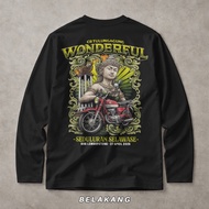 Collective.cloth Kaos Acara CB Tulungagung Wonderful Lengan Panjang - Long Sleeve Bahan Cotton Combe