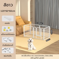 คอกสุนัข คอกกั้นสุนัข คอกสำหรับสัตว์เลี้ยง DIY ได้นะคะ คอกหมาขนาดใหญ่ รั้วกั้นสุนัข มั่นคงและทนทาน ค