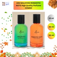AIM MALDIVES ROMANTIC NOTE High Quality Perfume Pen Women Men Unisex combo
