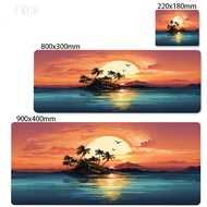 Chuột Pad Cảnh quan Núi Sunset Cartoon Bảng Mat Công ty Chuột Pad Desktop Pad Thẩm mỹ Trò chơi lớn C