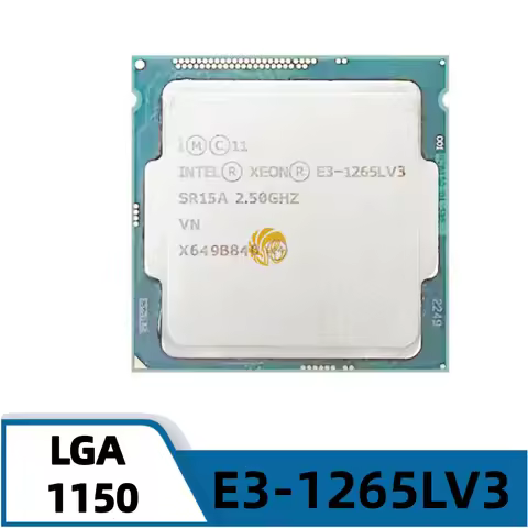 Intel Xeon E3-1265LV3 2.5 GHz Quad-Core Eight-Core 45W CPU LGA 1150 E3 1265Lv3 E3 1265L V3