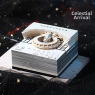 3D Stereoscopic Tear-off Calendar 2026