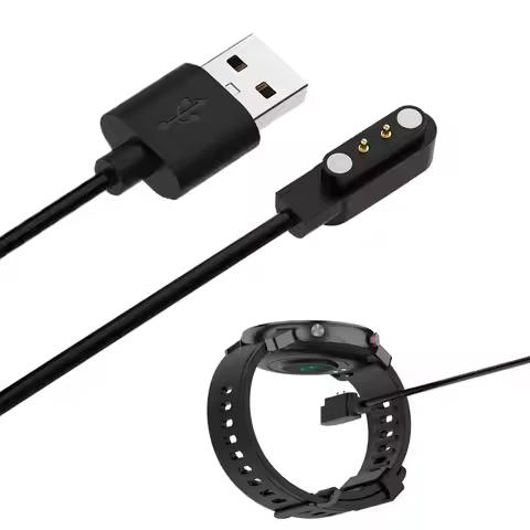 100cm Smartwatch USB Charging Cable Charger Holder Smart Watch Dock Cord Wire Charger Adapter for Xi