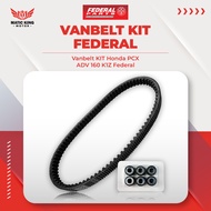 Federal Vanbelt V Belt Fanbelt Kit Set PCX ADV 160 CBS ABS K1Z FP-231PA-K1Z-2700