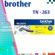 Brother Toner TN-263Y Tinta Yellow Original 1400 Pages TN263 TN 263
