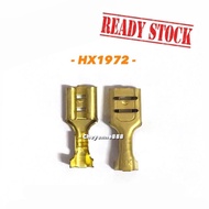 HX1972 Terminal Wire Clip Wiring Lamp/Wire Speaker/Wire Horn/Wire Fuse/Diy&Modify Gold Brass Origina